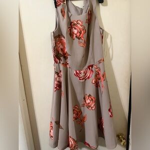 Eva Mendes Women’s Floral Sleeveless Dress size 10